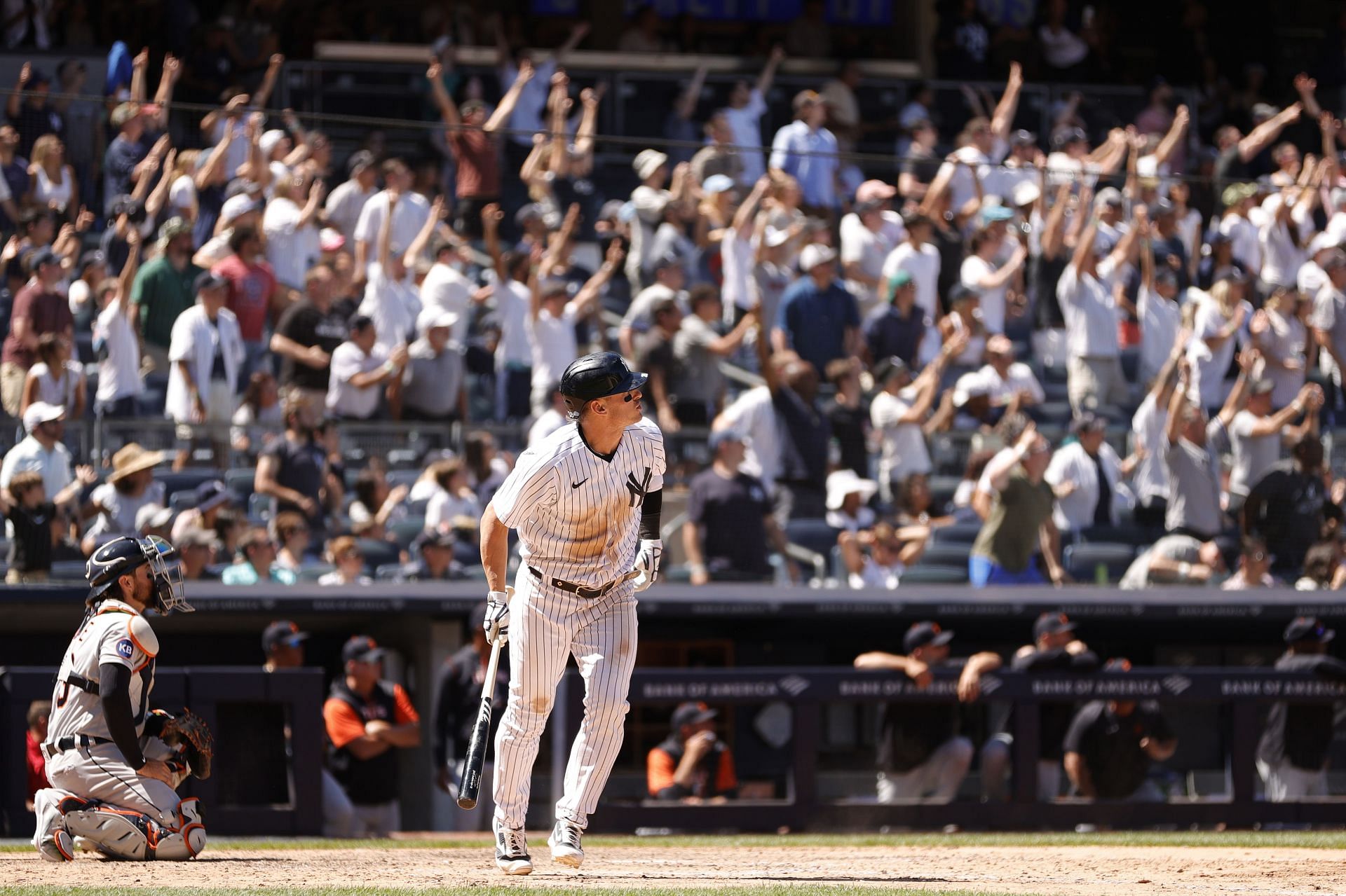 Josh Donaldson cranks a home run.