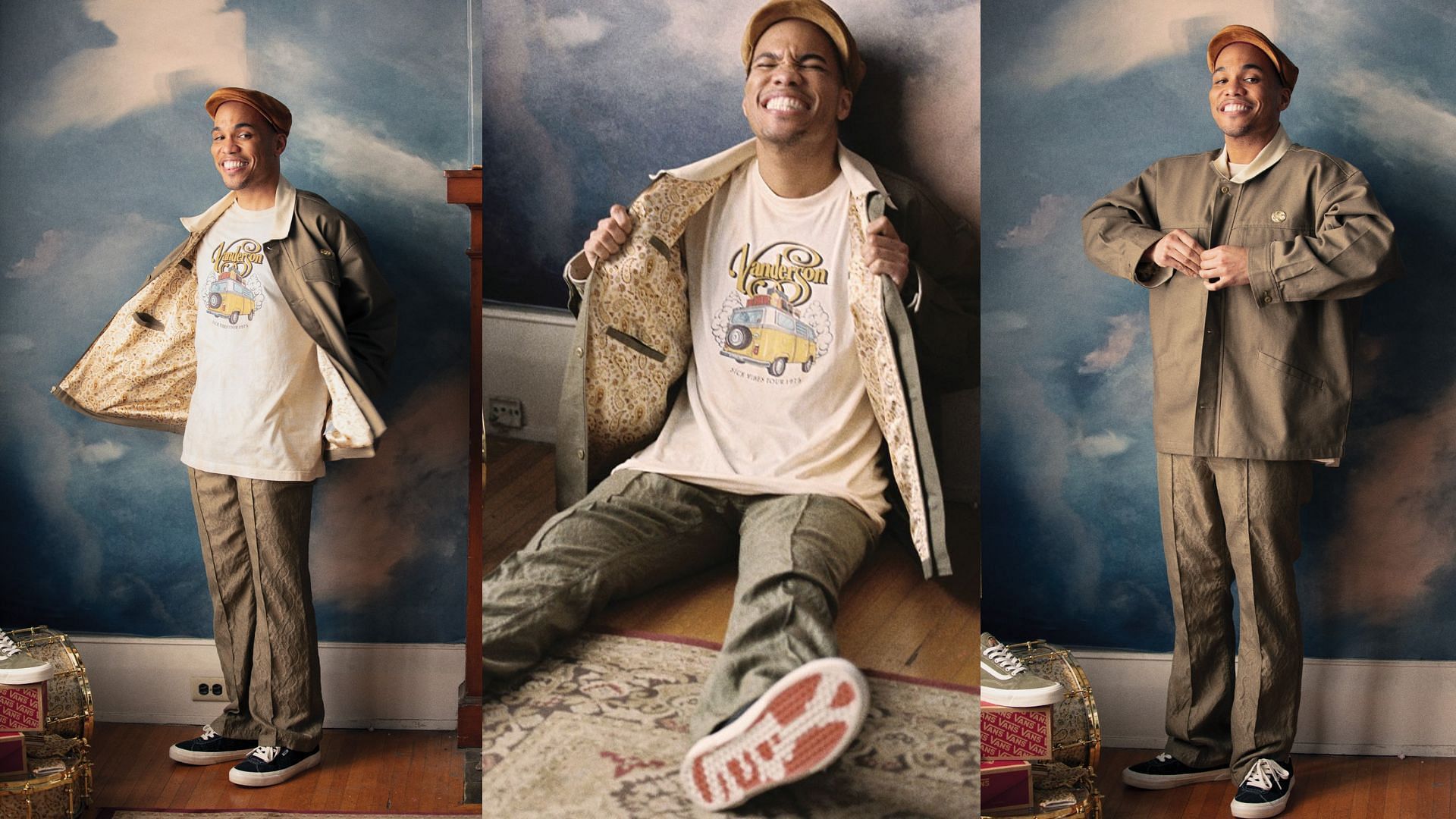 The collab&#039;s campaign is labeled Vanderson (Image via Vans)
