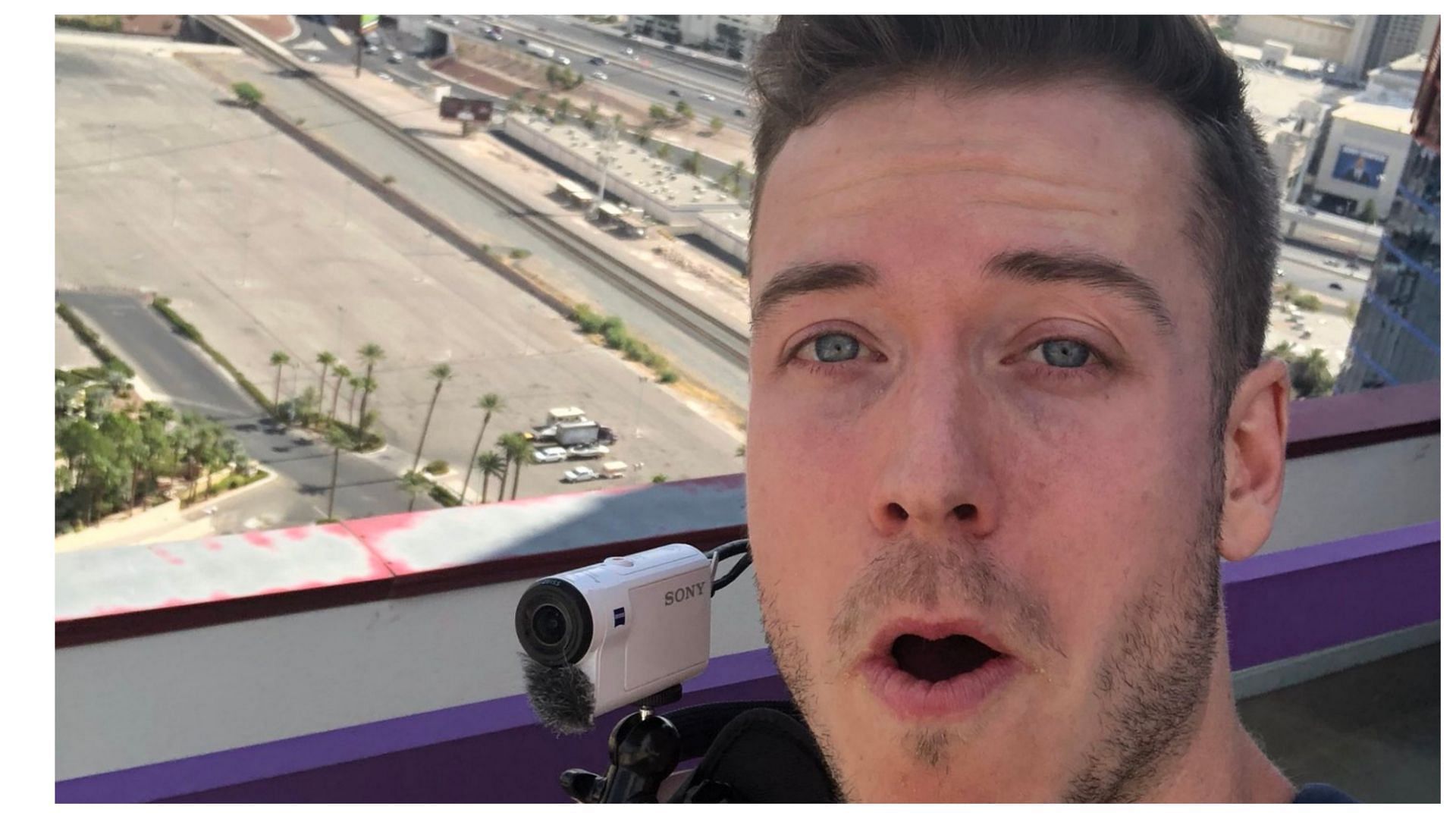 JakenBakeLive was taken to an underground parking garage in Seoul (Image via Twitter)