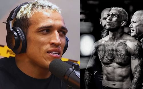 Charles Oliveira [Image credits: Podpah via YouTube, @charlesdobronxs via Instagram]