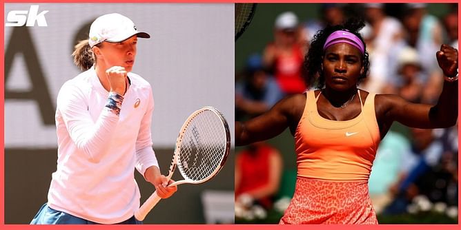 French Open 2022: Iga Swiatek records longest win streak on clay since Serena Williams in 2015-16