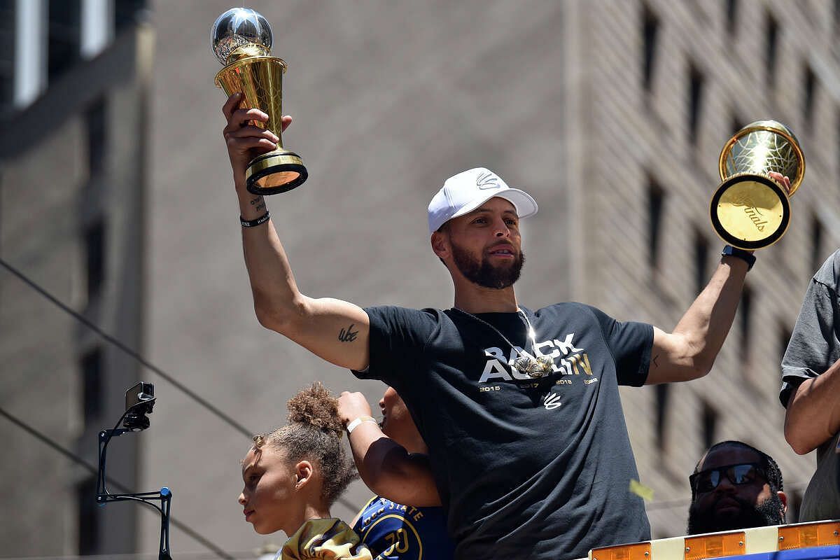 The Golden State Warriors could repeat as champs. [Photo: SFGATE]