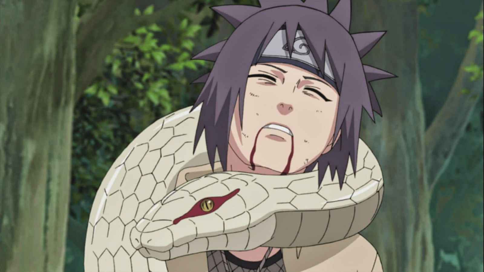 Anko as shown in the anime (Image via Naruto)