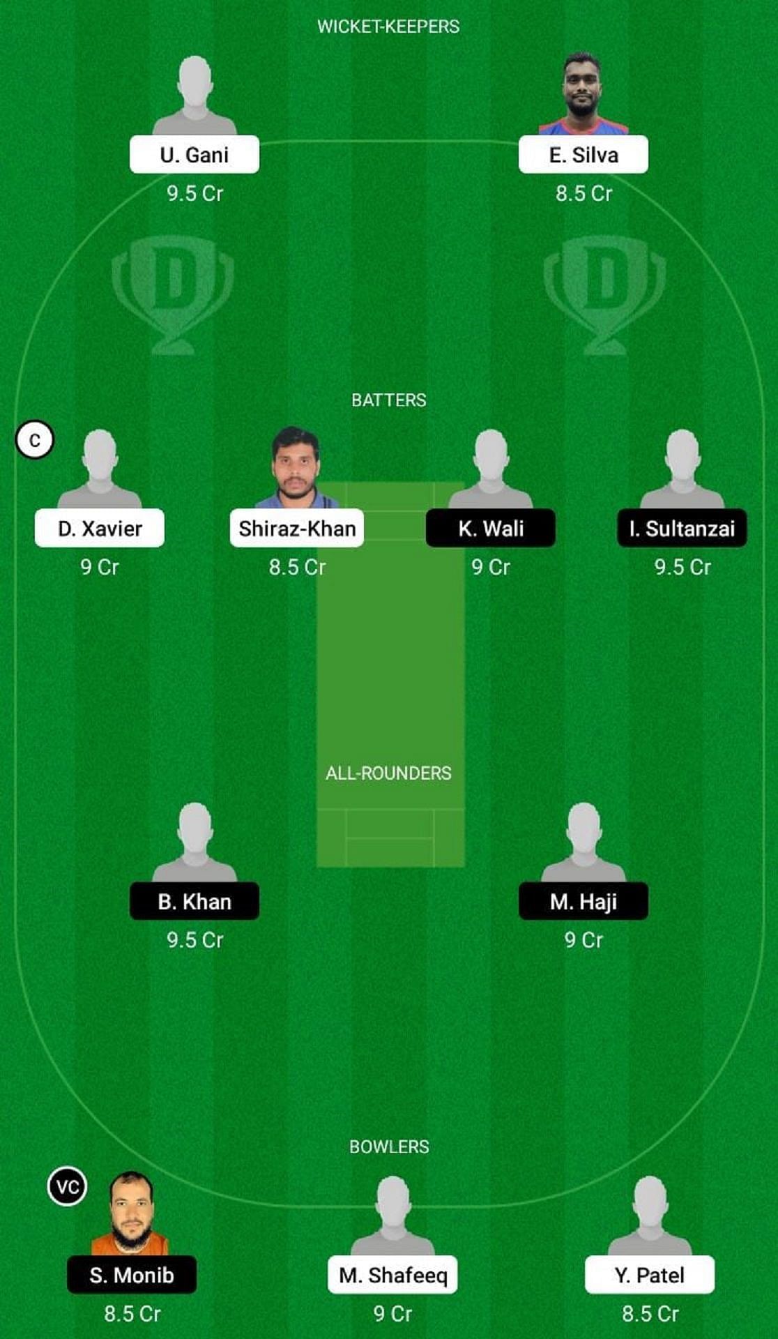 IND-XI vs AFG-XI Dream11 Fantasy Suggestion #1