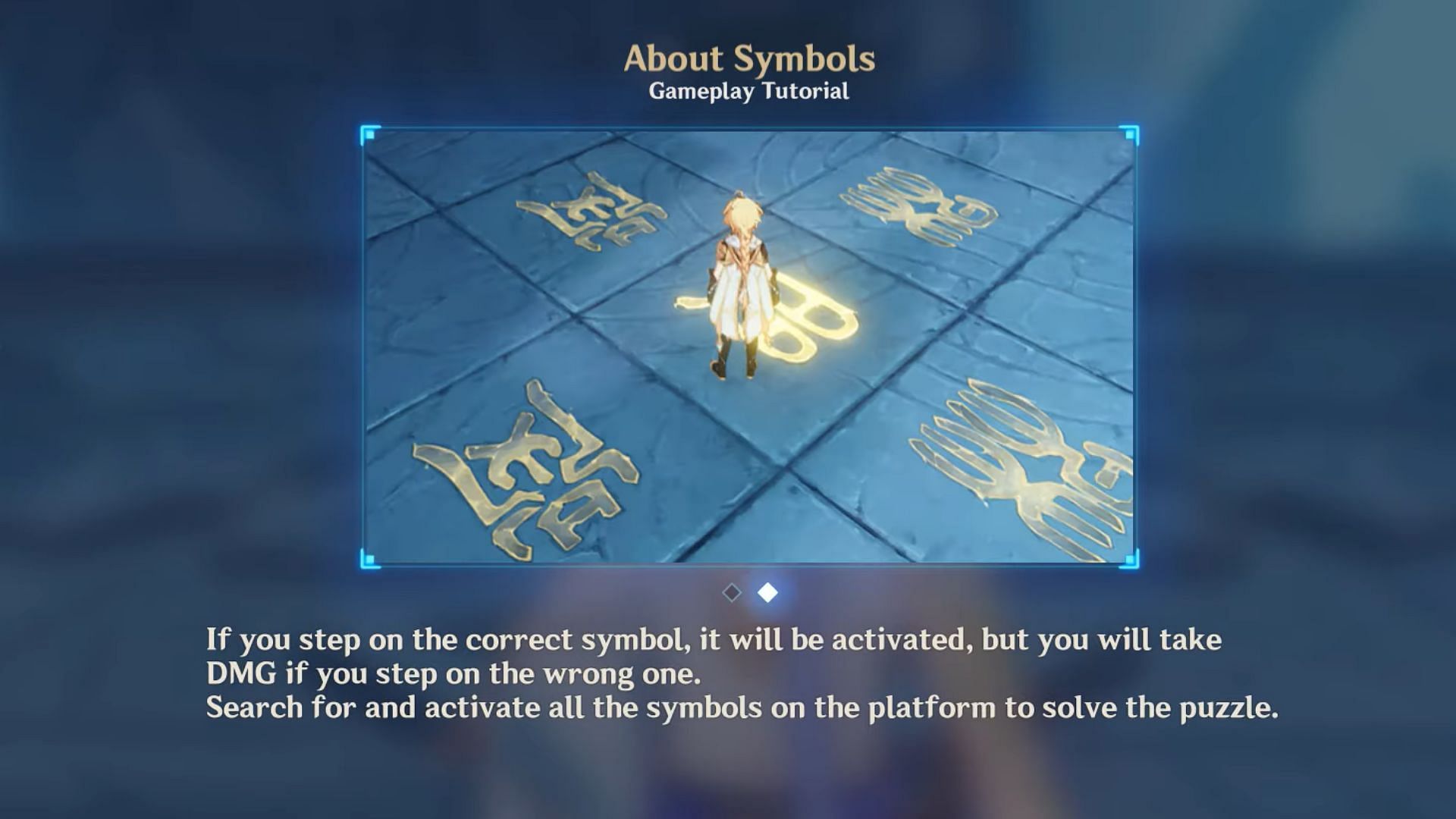 More hints about symbols (Image via Genshin Impact)