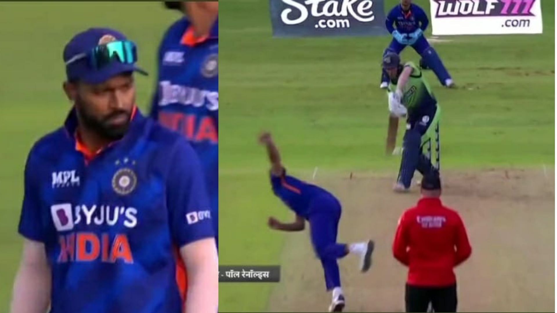 IND vs IRE 2022: [Watch] Captain Hardik Pandya abuses Harshal Patel ...