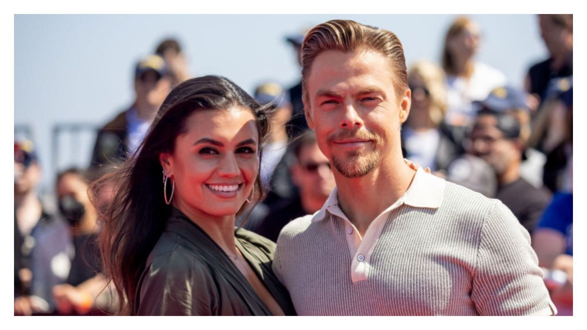 Derek Hough recently announced his engagement to Hayley Erbert (Image via Emma McIntyre/Getty Images)