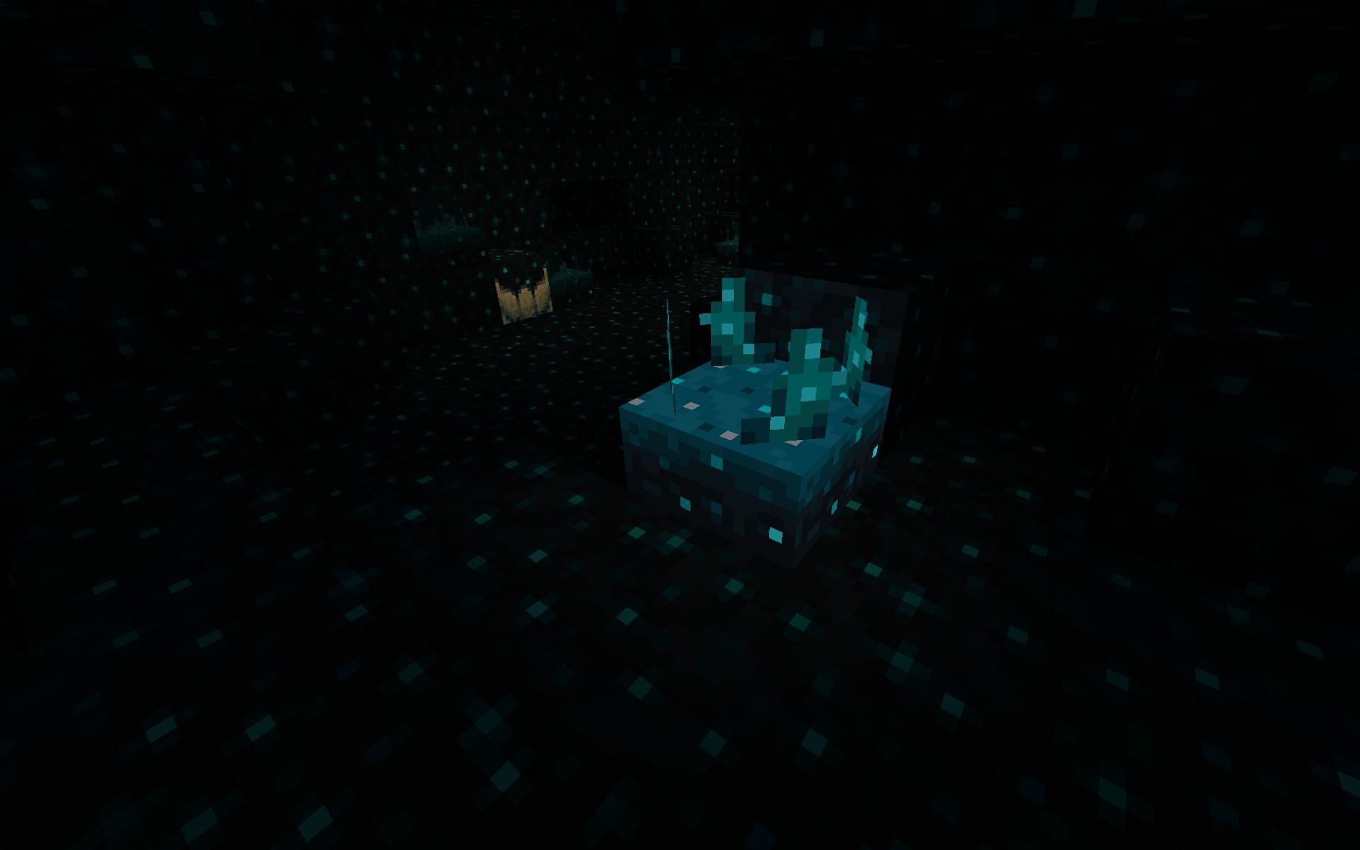 Sculk sensors can detect any sound vibrations (Image via Minecraft)