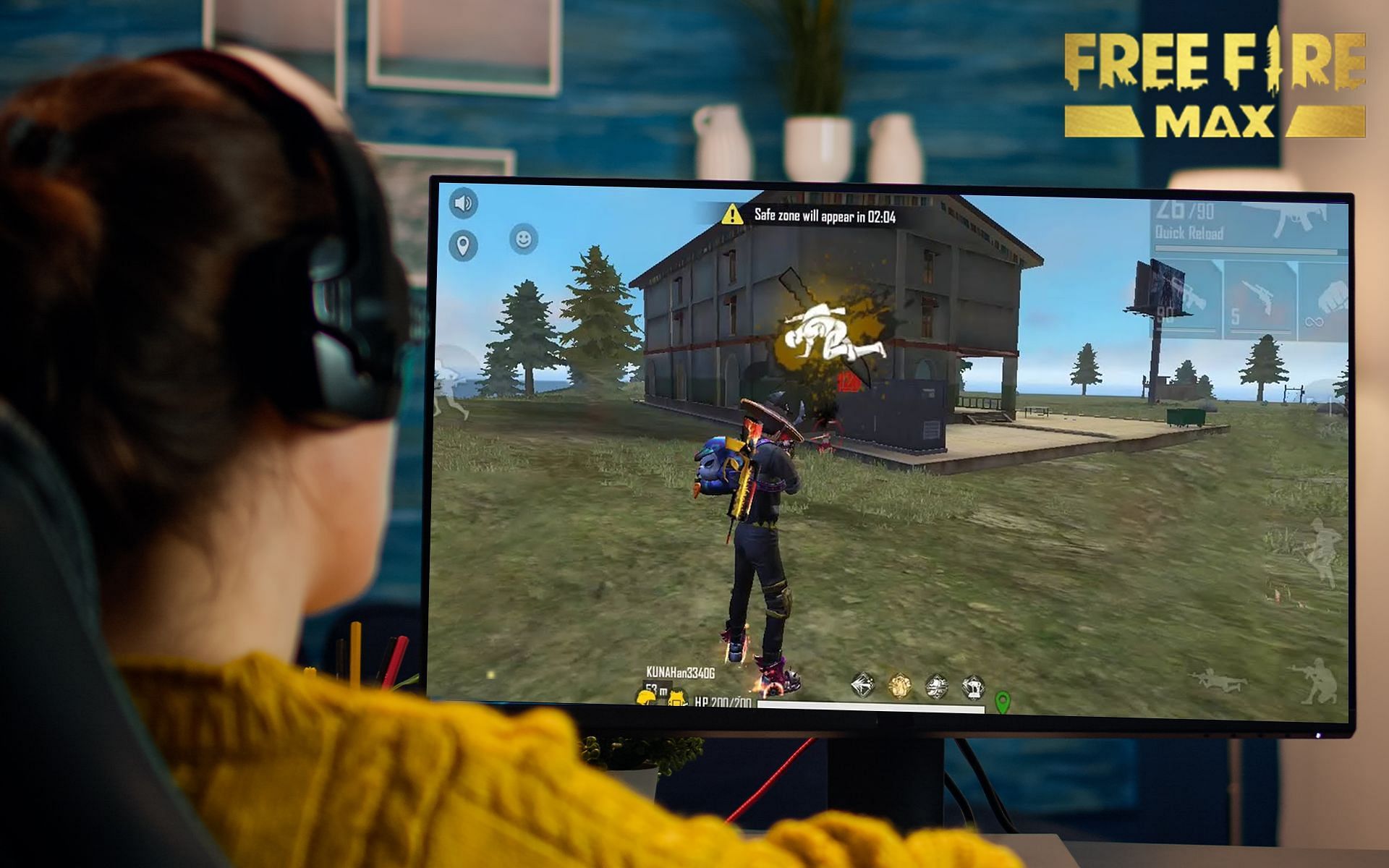 Best emulators to play Free Fire MAX on PC (Image via Sportskeeda)