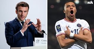 "I went as far as advising him" - French president Emmanuel Macron explains role he played in Kylian Mbappe's PSG stay