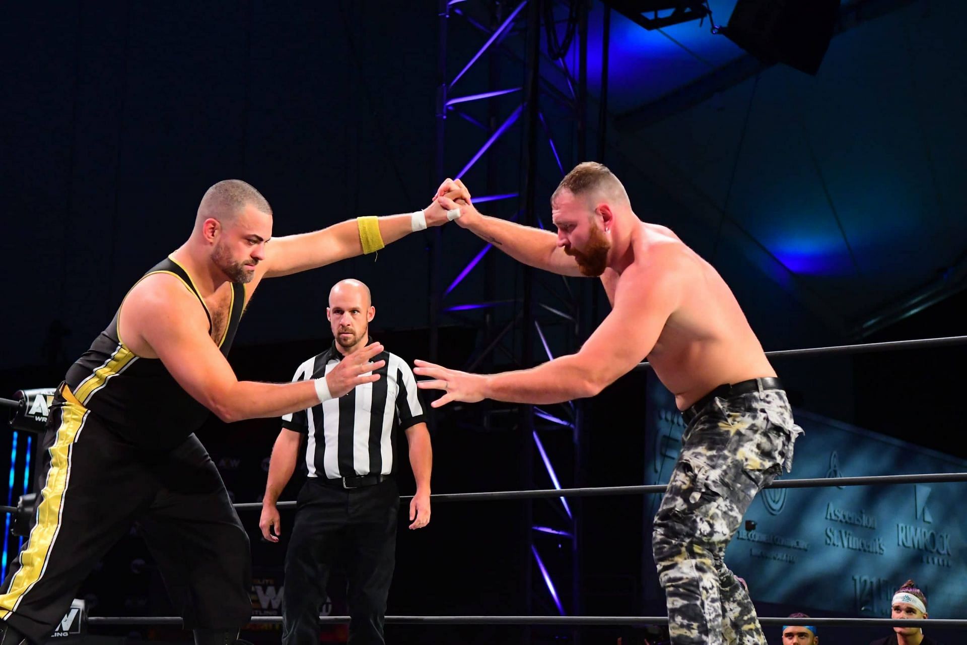 Kingston and Moxley&#039;s feud mainly unfolded in front of AEW personnel.