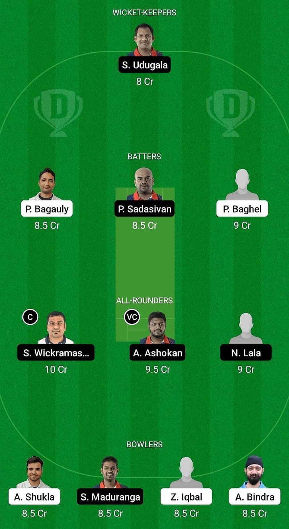 BCC vs PCC Fantasy Suggestion Team 2