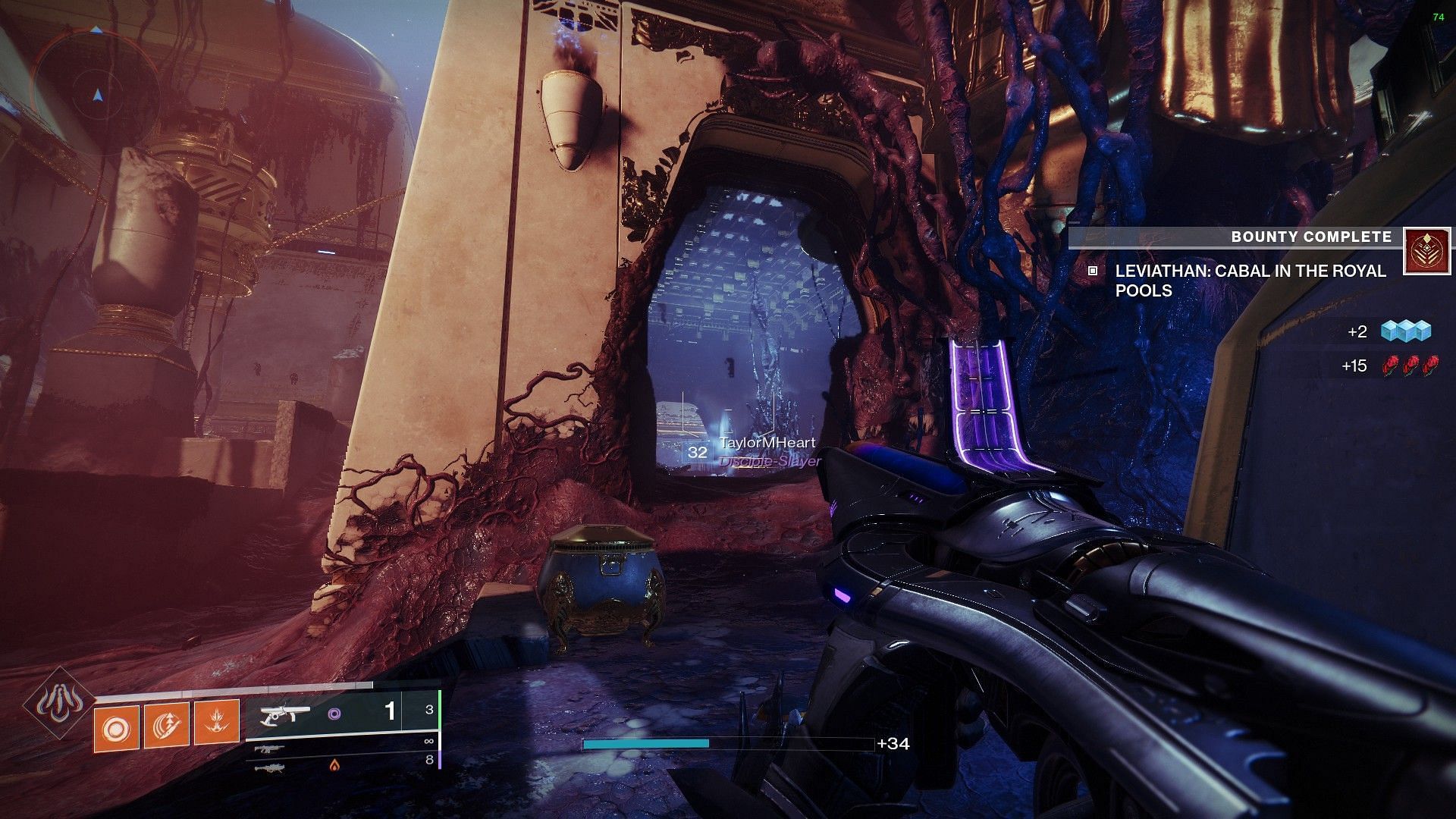 Opulent chest in the Royal Pools (Image via Destiny 2)