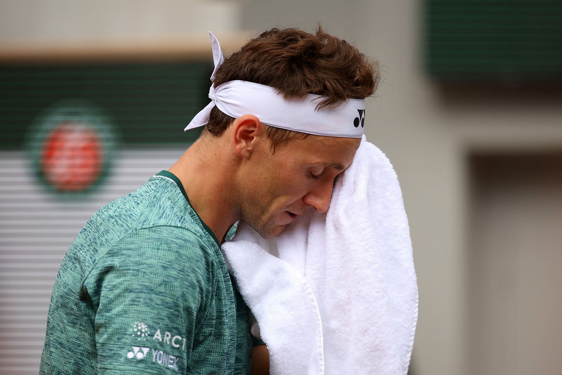 Rafael Nadal made Casper Ruud sweat for every single point in the 2020 French Open final.