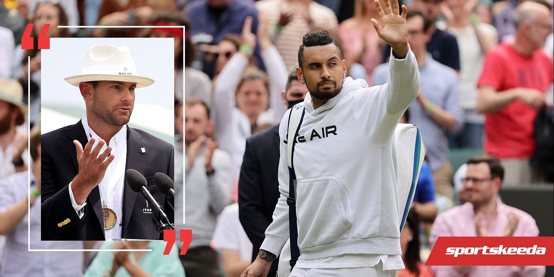 Andy Roddick believes Nick Kyrgios could be a sleeper at Wimbledon this year