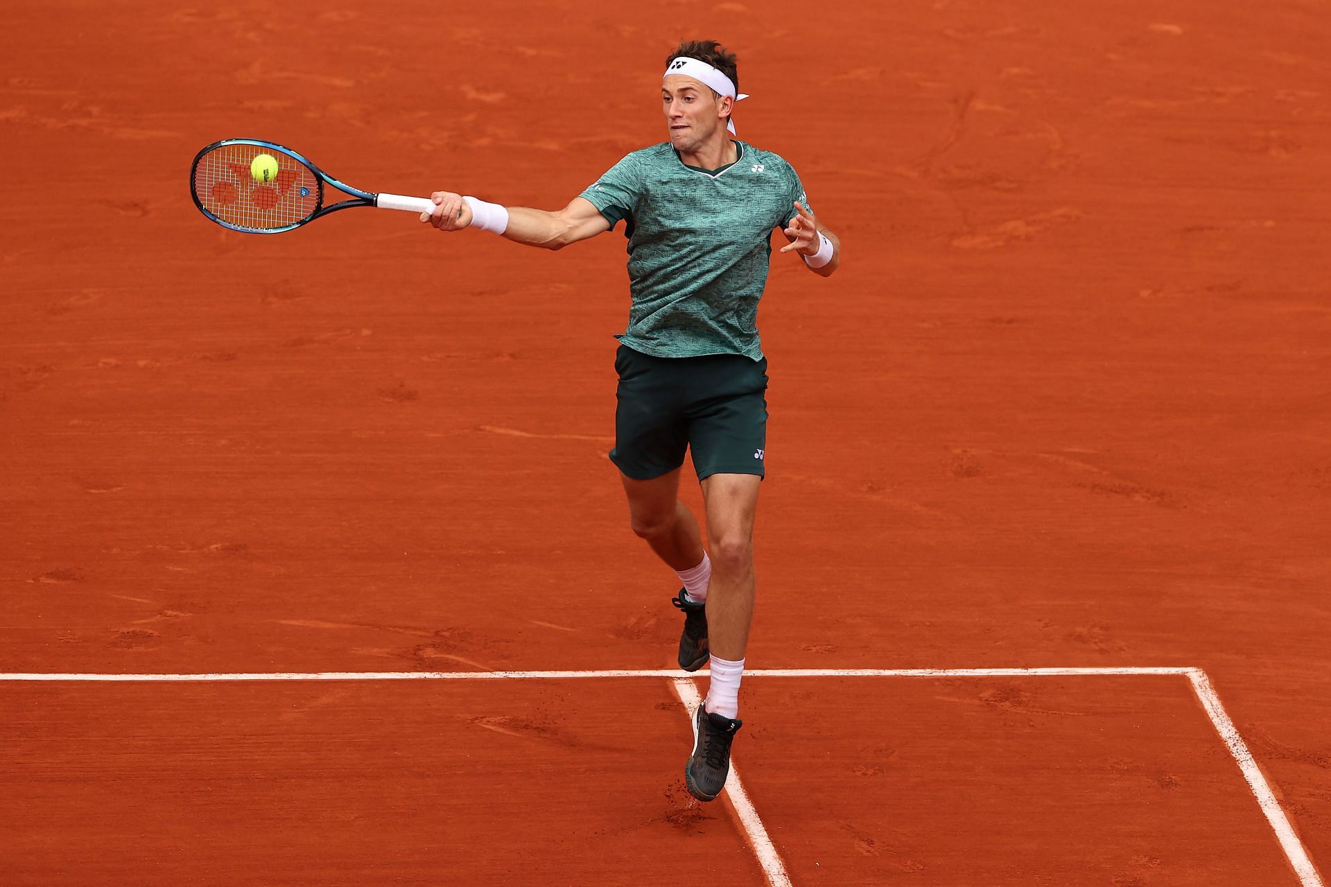 Casper Ruud at the 2022 French Open.