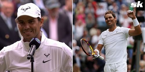 Rafael Nadal began his Wimbledon campaign with an opening round win against Francisco Cerundolo.