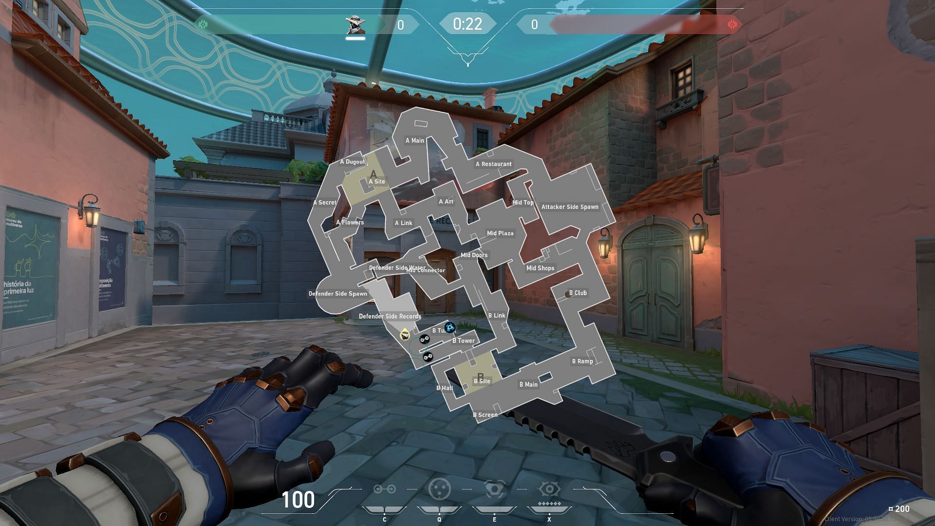 The Pearl map layout (Image via Riot)