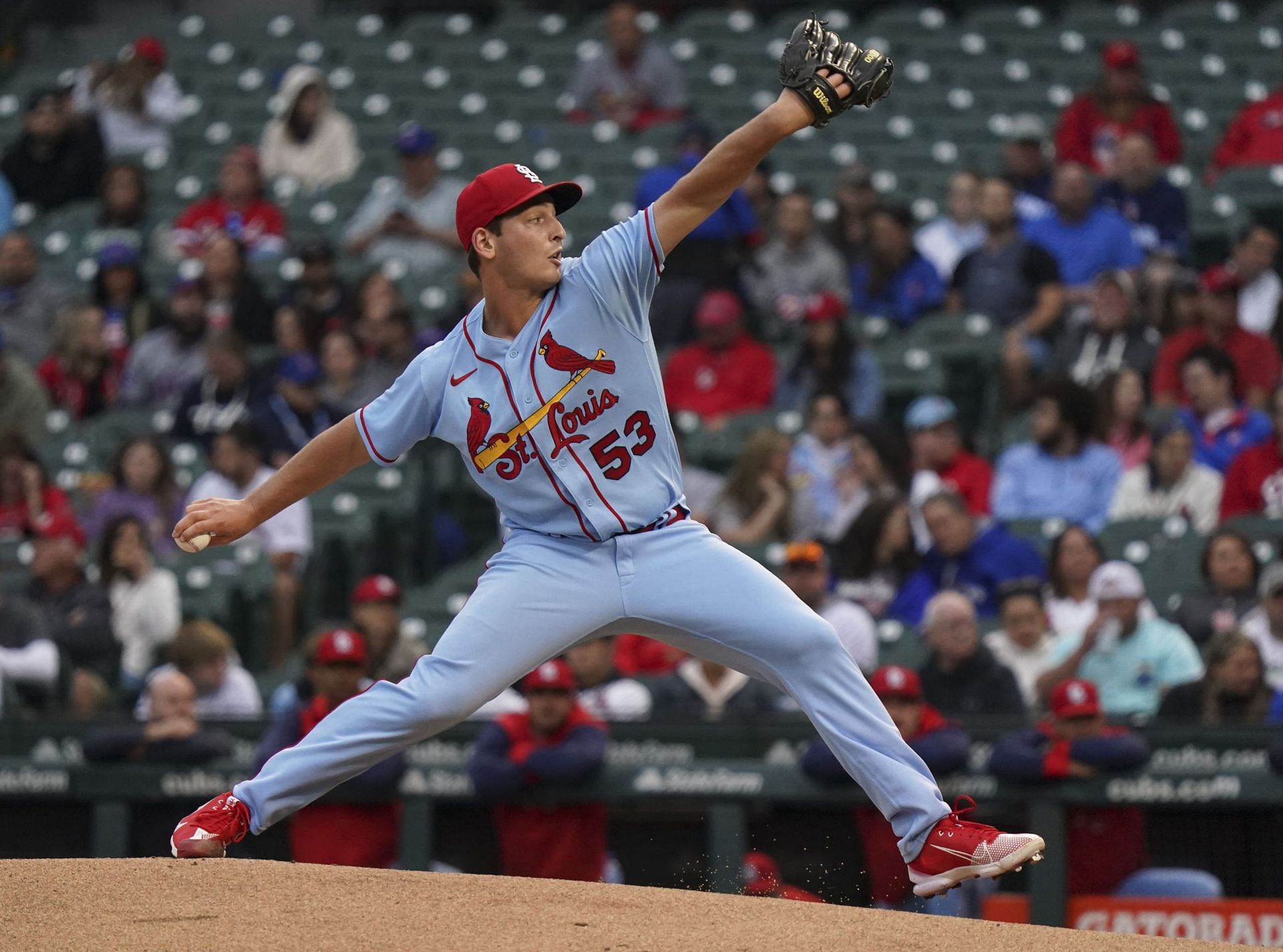 Andre Pallante of the St. Louis Cardinals