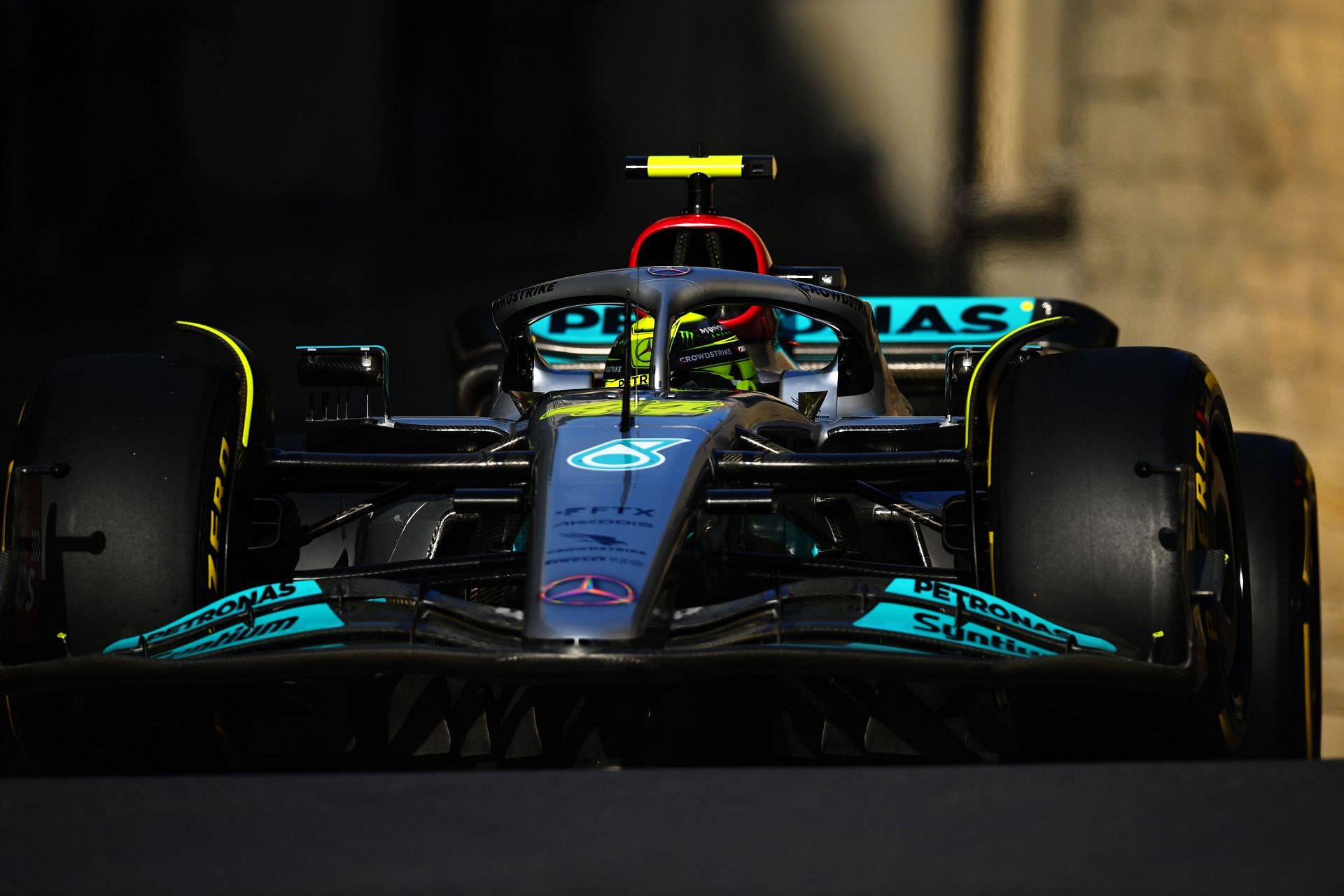 Lewis Hamilton (#44) Mercedes W13, 2022 F1 Azerbaijan GP