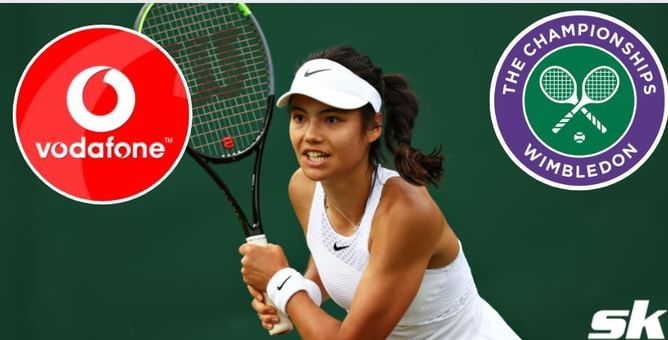 Emma Raducanu and Vodafone team up to announce exciting new features for Wimbledon