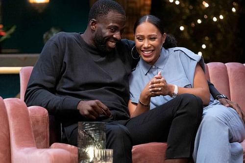 Draymond Green with his wife Haze Renee [Photo Source: WarnerMedia Pressroom[