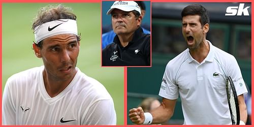 Rafael Nadal is seeded second after Novak Djokovic at Wimbledon