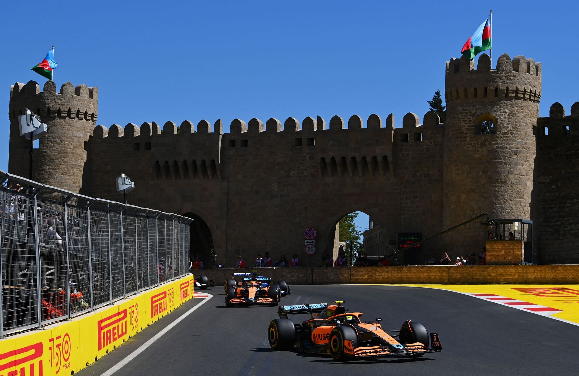 McLaren had ordered both the drivers not to overtake each other at different stages of the Baku race