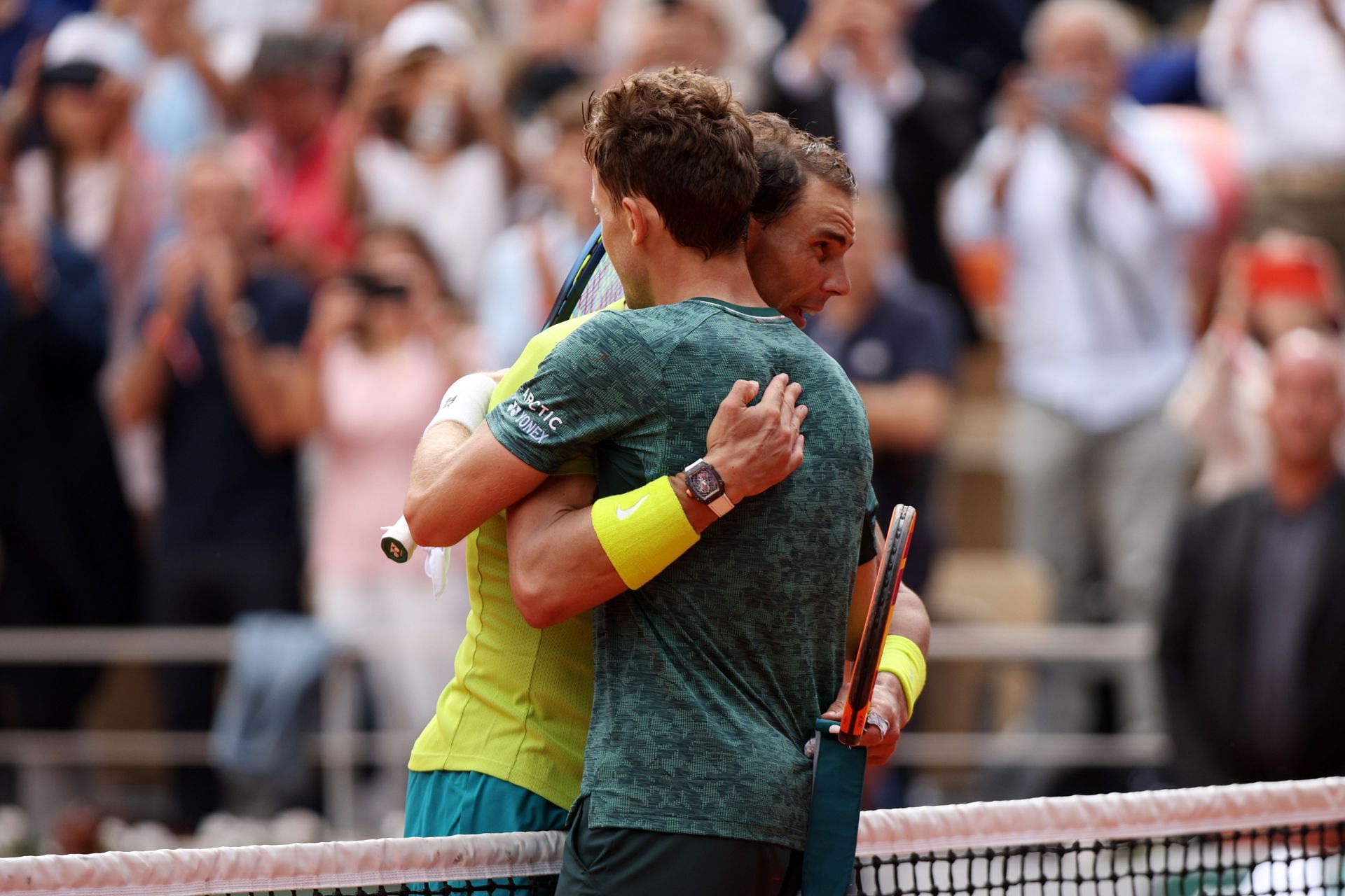 Rafael Nadal beat Casper Ruud in the 2022 French Open final.