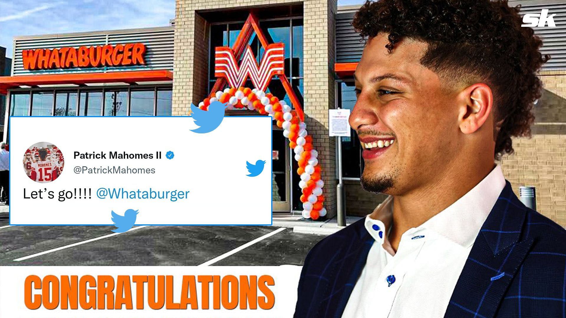 Patrick Mahomes brings Whataburger to Kansas City