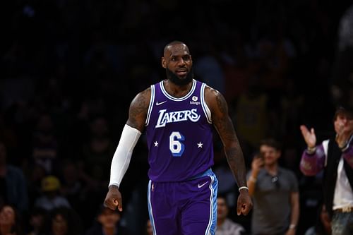 LeBron James of the LA Lakers.