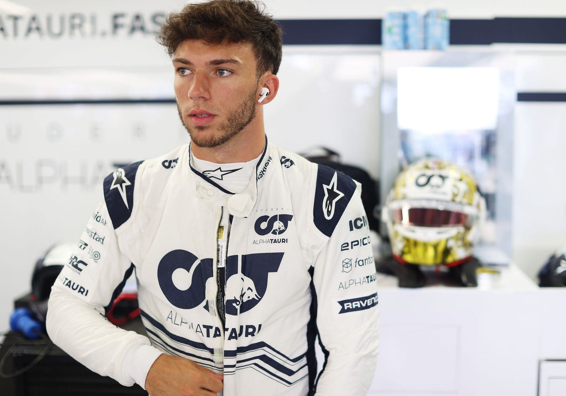 AlphaTauri driver Pierre Gasly ahead of the 2022 F1 Monaco GP (Photo by Peter Fox/Getty Images)