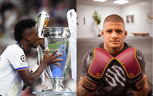 Vinicius Jr (Left) and Gilbert Burns (Right) (Images courtesy of @vinijr Instagram and @gilbert_burns Instagram)