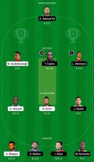 BLD vs SPK Dream11 Fantasy Suggestion #2 - Trinidad T10 Blast.