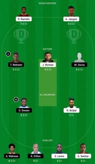 CCL vs SLS Dream11 Fantasy Suggestion #1