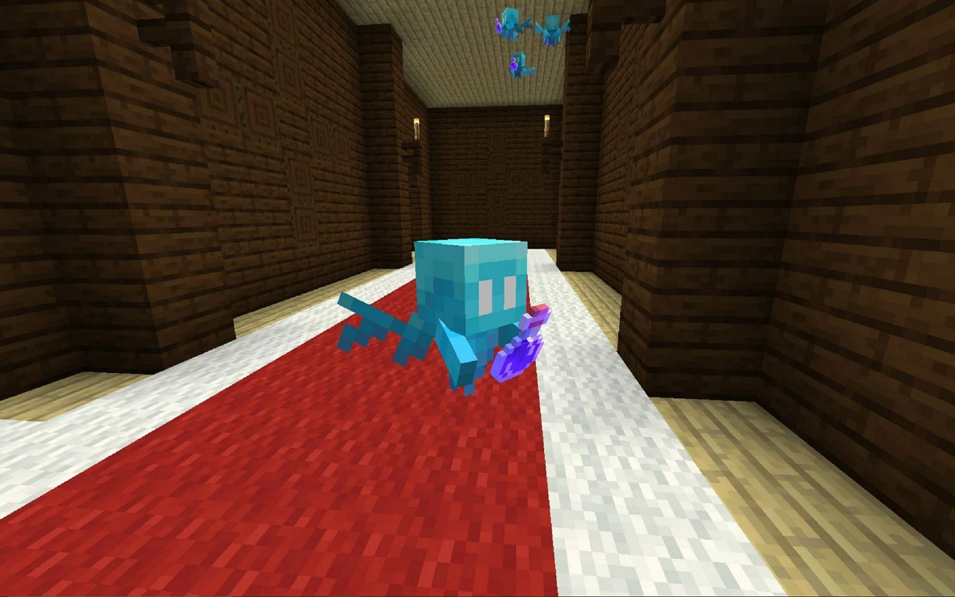 Multiple allay mobs in Minecraft 1.19 (Image via Mojang)