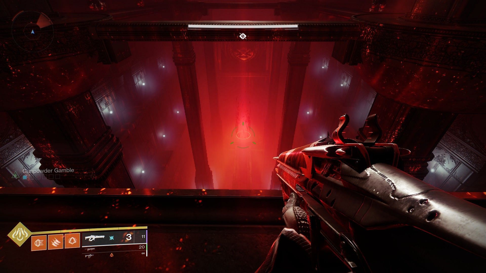 The first jumping puzzle in the Duality Dungeon (Image via Destiny 2)