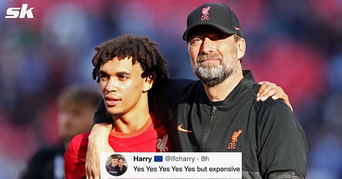"I'm joining you guys next season" - Eagle-eyed Liverpool fans spot what England star told Trent Alexander-Arnold in training
