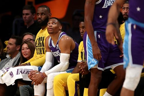 Having Russell Westbrook come off the bench might be a strategy new head coach Darvin Ham is looking at. [Photo: Lake Show Life]