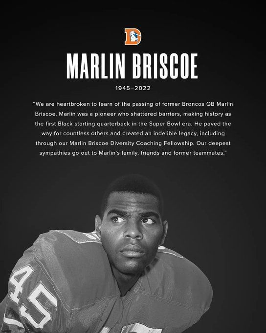 Who was Marlin Briscoe? First black QB in Super Bowl era dies at 76
