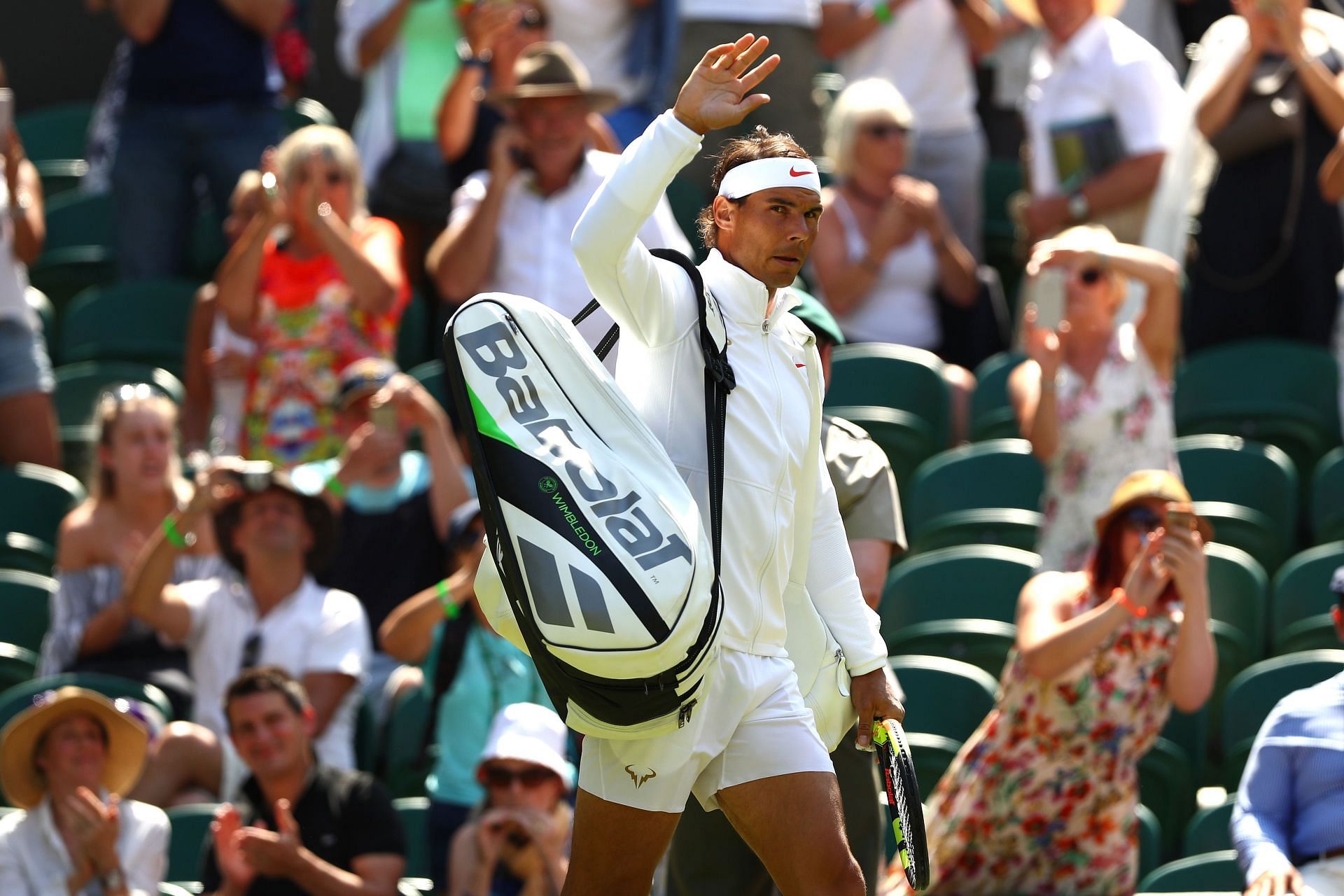 Rafael Nadal is a two-time Wimbledon winner