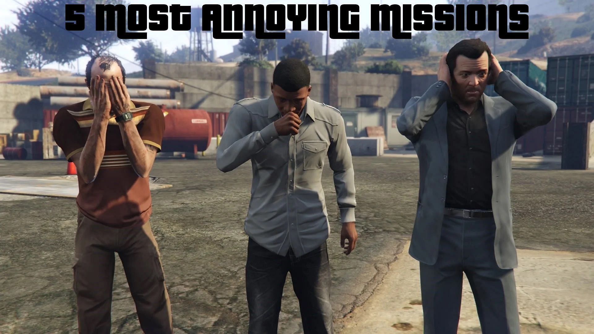 GTA 5 features numerous missions, some of which can be quite annoying (Image via Sportskeeda)