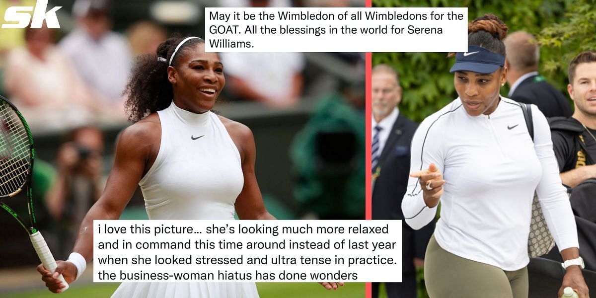 Tennis fans reacted to Serena WIlliams arriving at Wimbledon ahead of the 2022 edition