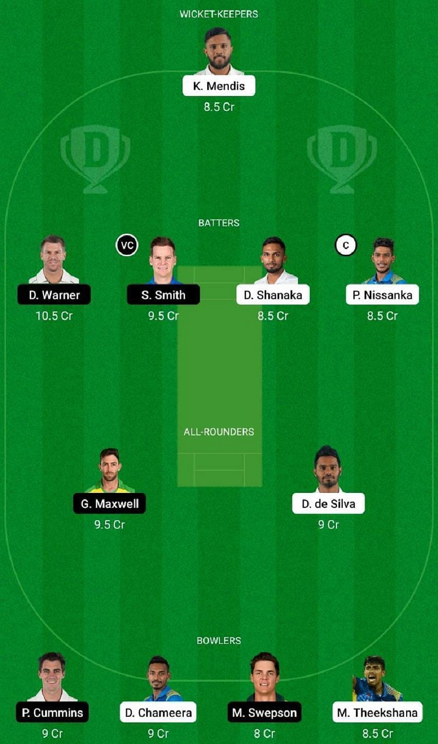 SL vs AUS Dream11 Fantasy Tip #2 - 3rd ODI.