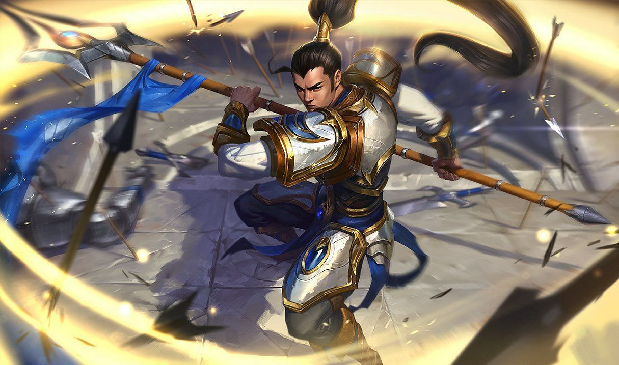 Xin Zhao in  in league of legends (Image via Riot Games)