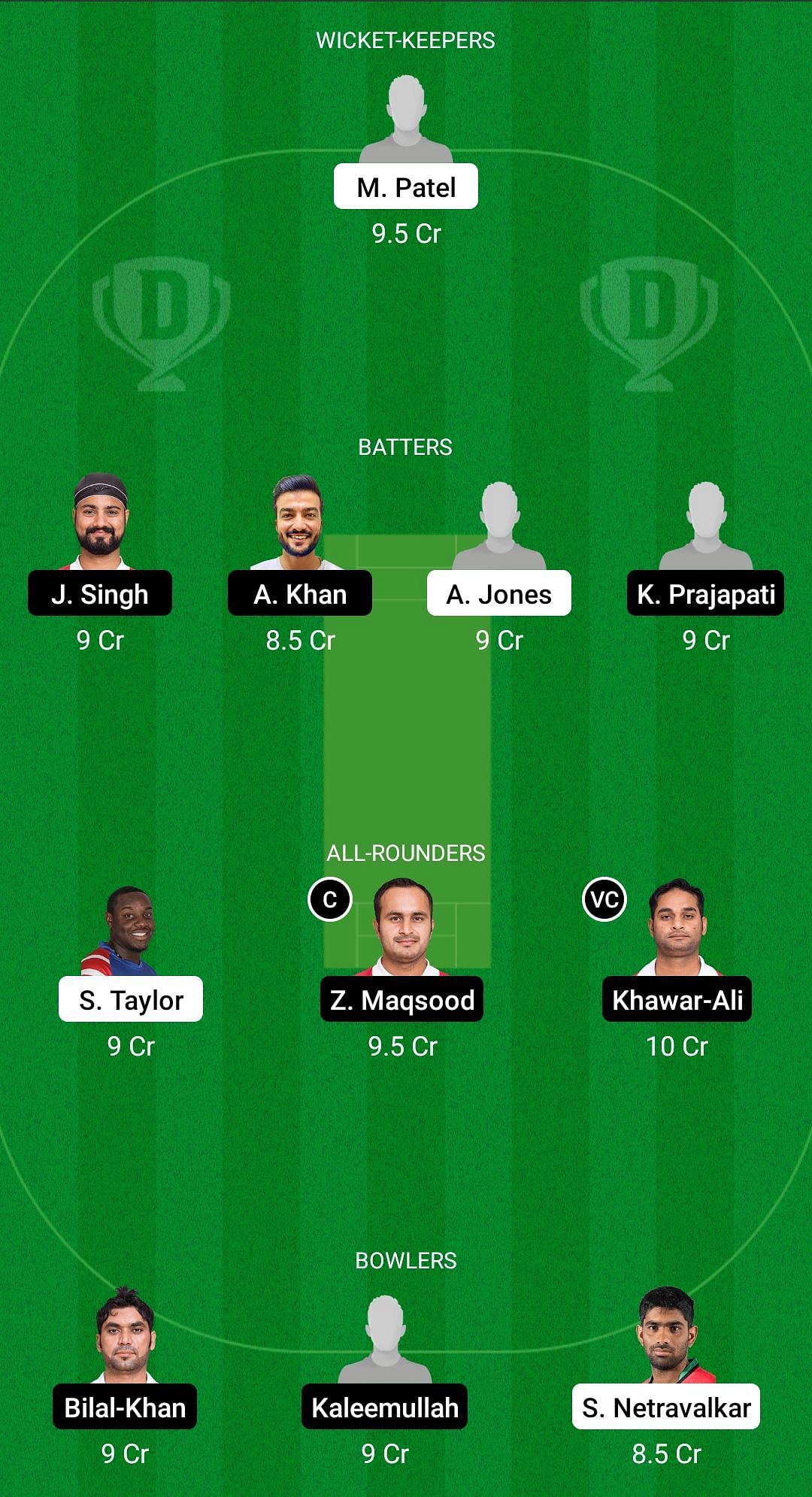 USA vs OMN Dream11 Prediction - ICC Cricket World Cup League 2.