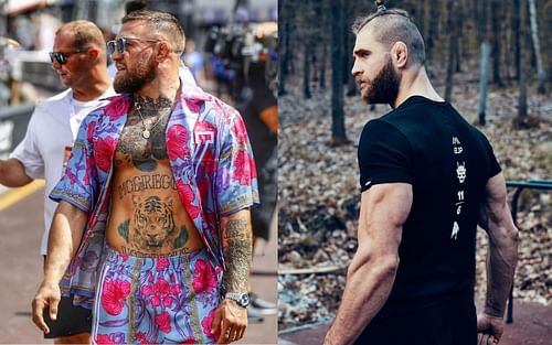 Conor McGregor (left) and Jiri Prochazka [Image Courtesy: @thenotoriousmma and @jirkaprochazka on Instagram]