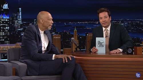 Kareem Abdul-Jabbar on "The Tonight Show starring Jimmy Fallon"