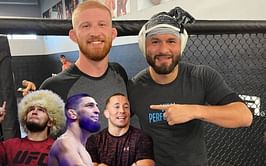 "This guy is crazy as fu**" - Bo Nickal calls for grappling match against Khabib Nurmagomedov, Khamzat Chimaev, and Georges St-Pierre on same night