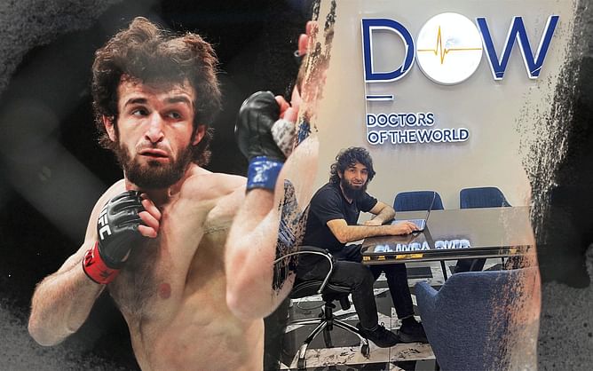 Which was Zabit Magomedsharipov's last fight before he decided to retire from active competition?